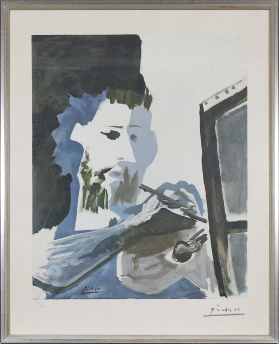 Pablo Picasso - Le Peintre - Rahmenbild
