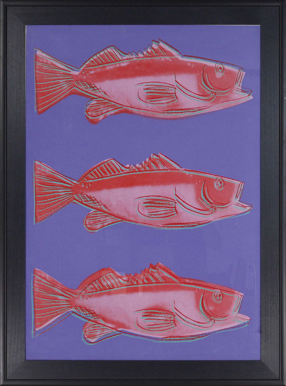 Andy Warhol - Fish - Rahmenbild