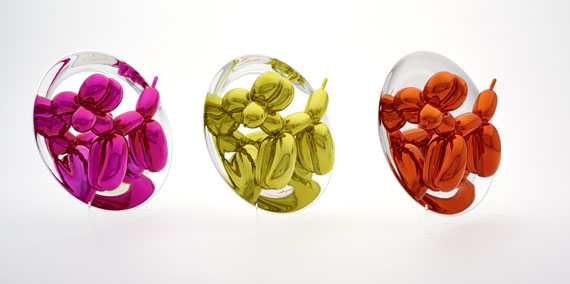Jeff Koons - Balloon Dogs - Yellow, Magenta, Orange - Weitere Abbildung