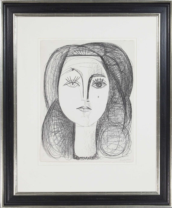 Pablo Picasso - Françoise - Rahmenbild