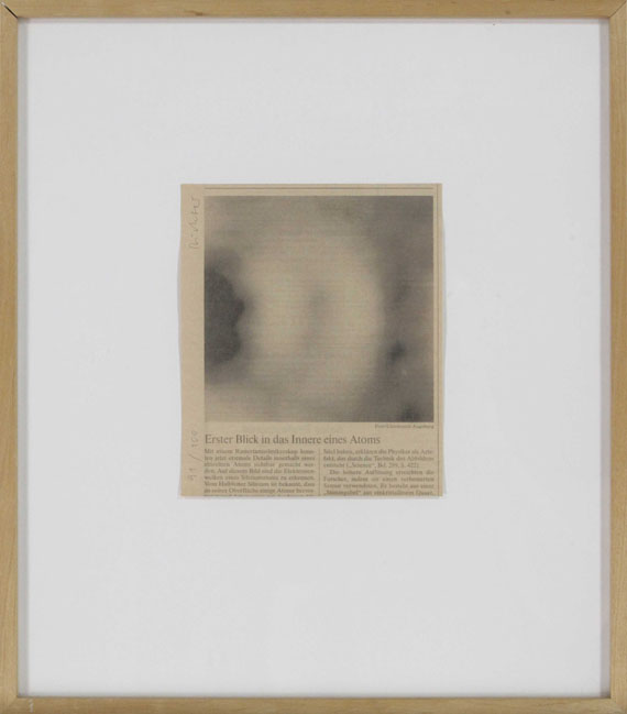 Gerhard Richter - Erster Blick - Rahmenbild