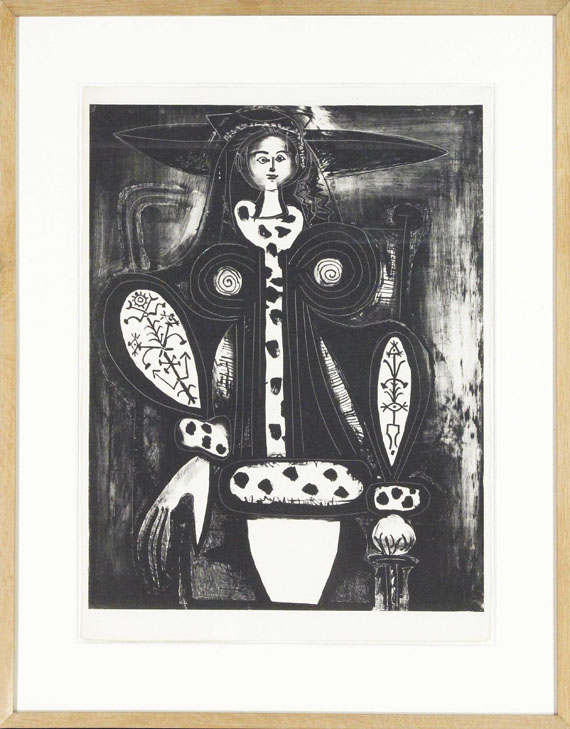 Picasso - Femme au Fauteuil (d?après le noir)