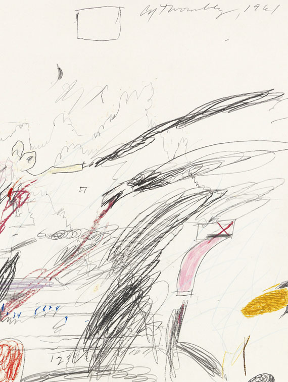 Cy Twombly - Untitled (Notes from a Tower) - Weitere Abbildung