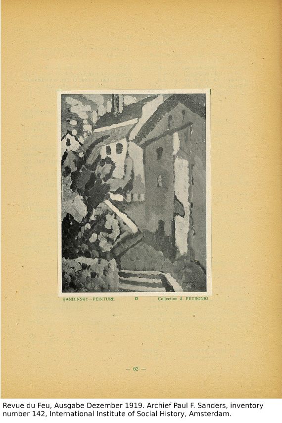 Wassily Kandinsky - Treppe zum Schloss (Murnau) - Weitere Abbildung