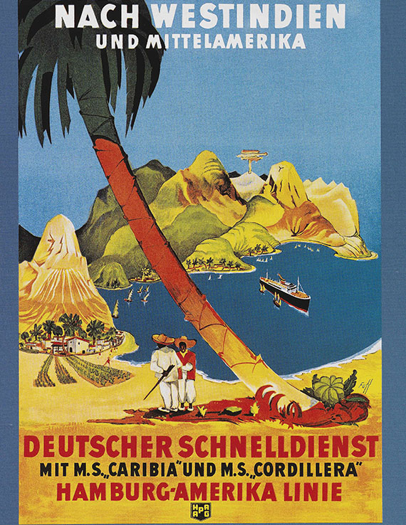 Schiffsspeisekarten - Sammlung von Kreuzfahrt-Reisesouvenirs (Speisekarten etc.), in 39 Ordnern