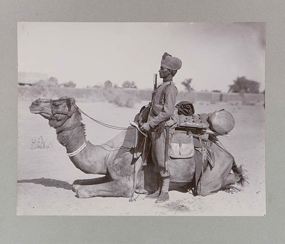 Indien-Fotografien - Sammlung von ca. 200 Indien-Fotografien. Zus. 3 Teile