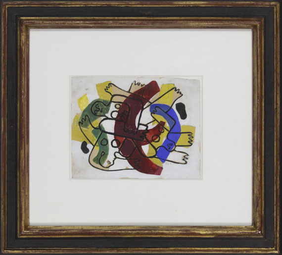 Fernand Léger - Les Plongeurs - Rahmenbild