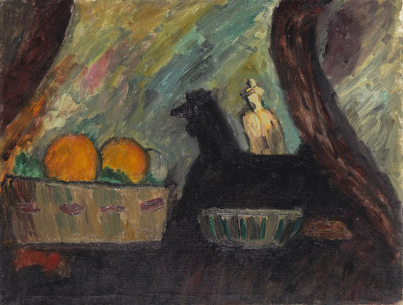 Gabriele Münter - Stillleben mit zwei Apfelsinen