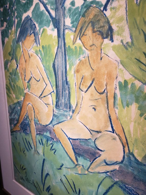Otto Mueller - Zwei Mädchenakte - Weitere Abbildung