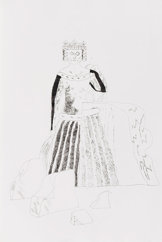 David Hockney - Illustrations for Six Fairy Tales from the Brothers Grimm - Weitere Abbildung