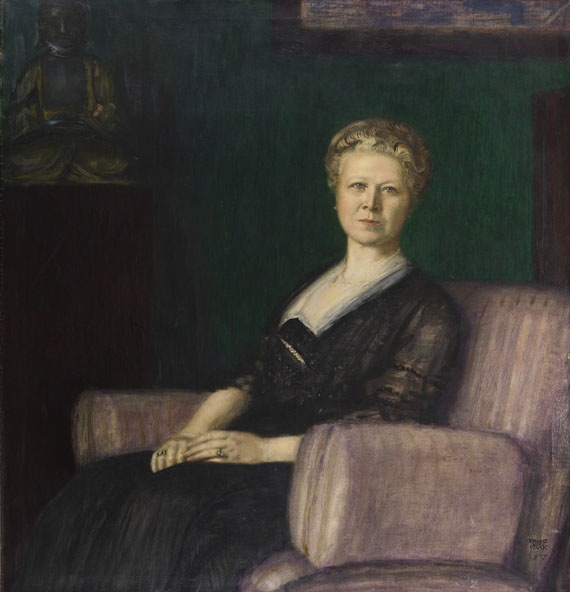 Franz von Stuck - Porträt Luise Bestehorn