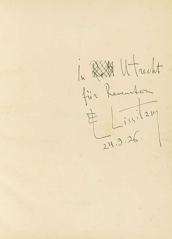 El Lissitzky - und Hans Arp, Die Kunstismen - Weitere Abbildung