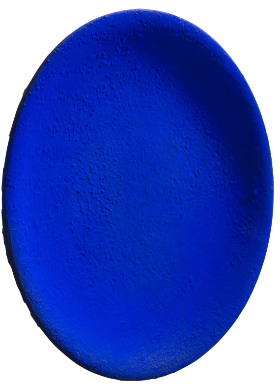 Yves Klein - Untitled Blue Plate (IKB 161) - Weitere Abbildung