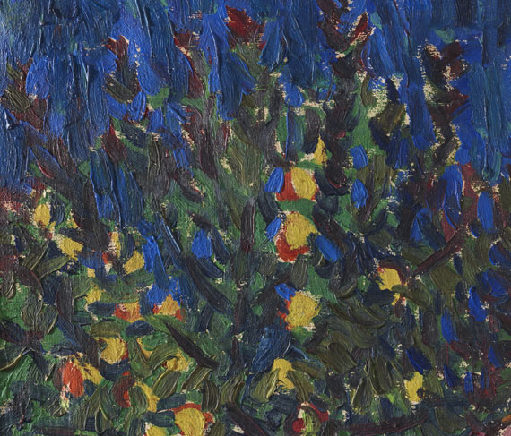 Ernst Ludwig Kirchner - Dorfstraße mit Apfelbäumen - Weitere Abbildung