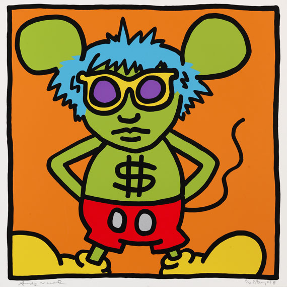 Keith Haring - Andy Mouse