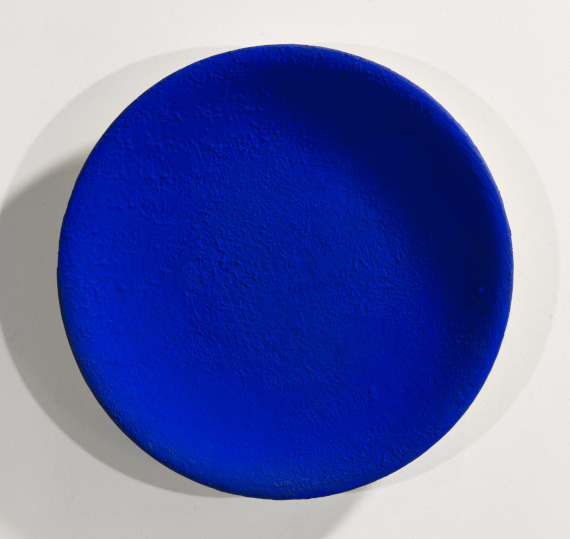 Yves Klein - Untitled Blue Plate (IKB 161) - Rahmenbild