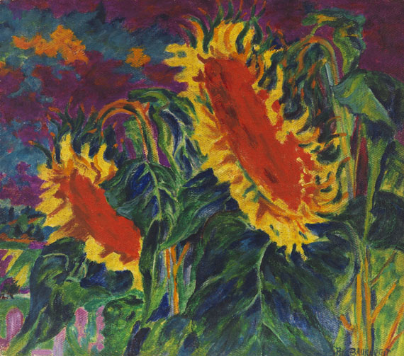 Philipp Bauknecht - Zwei Sonnenblumen