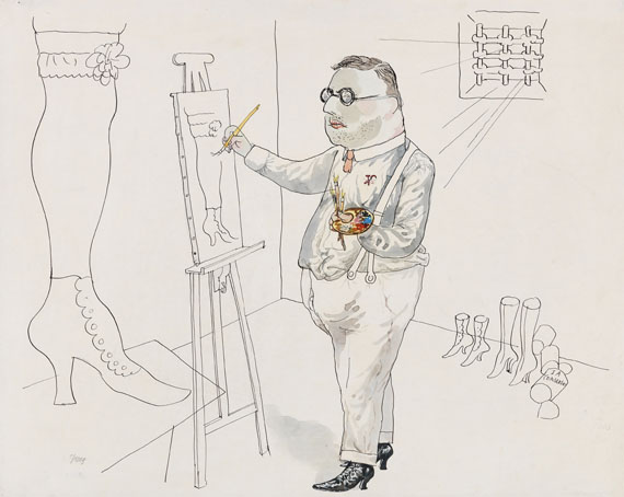 George Grosz - Der Maler (Rudolf Schlichter)