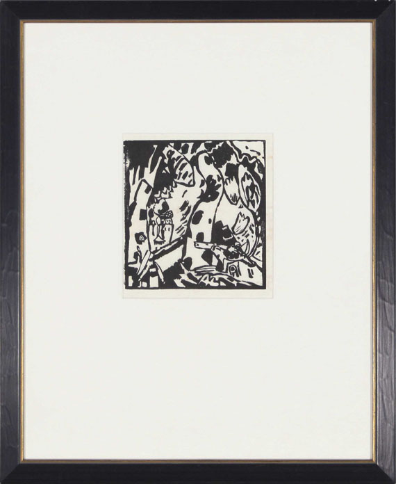 Wassily Kandinsky - Bogenschütze - Rahmenbild