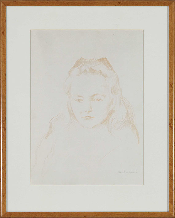 Edvard Munch - Ottilie Schiefler - Rahmenbild
