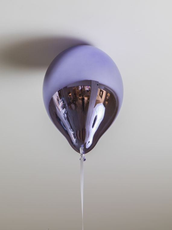 Jeppe Hein - Violet Mirror Balloon (medium)
