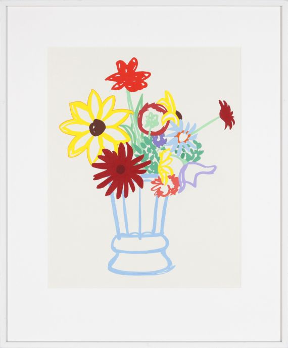 Tom Wesselmann - Study for Wildflower Bouquet - Rahmenbild