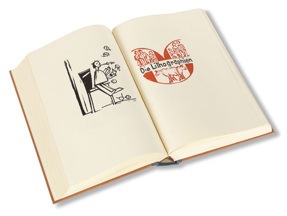 Gustav Schiefler - Die Graphik Ernst Ludwig Kirchners. 2 Bände - Weitere Abbildung