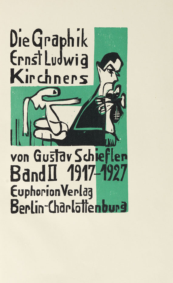 Gustav Schiefler - Die Graphik Ernst Ludwig Kirchners. 2 Bände - Weitere Abbildung