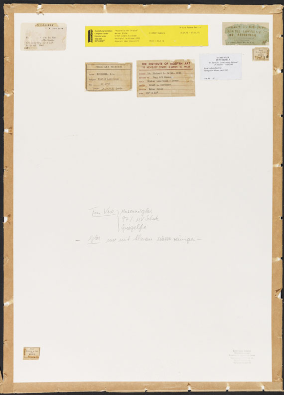 Ernst Ludwig Kirchner - Sertigtal im Winter - Weitere Abbildung