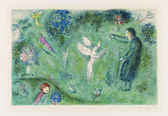 Marc Chagall - Le verger de Philétas