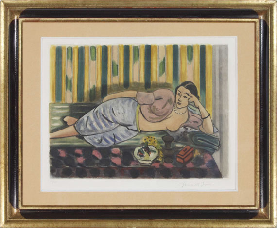 Henri Matisse - Odalisque au coffret rouge - Rahmenbild