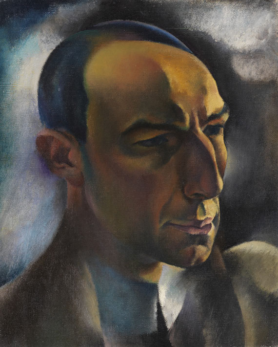 Hanns Bolz - Porträt des Kunsthändlers Alfred Flechtheim