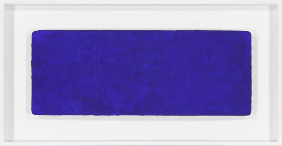 Yves Klein - Monochrome bleu sans titre - Rahmenbild