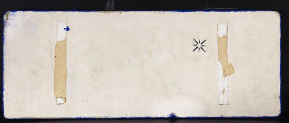 Yves Klein - Monochrome bleu sans titre - Rückseite