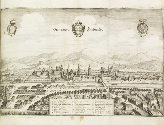 Matthäus Merian - Topographia Provinciarum Austriacarum. Topographia Bohemiae, Moraviae