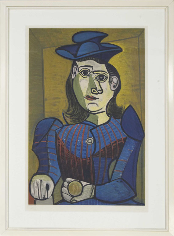 Pablo Picasso - Femme assise (Dora Maar) - Rahmenbild