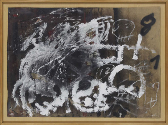 Antoni Tàpies - Graphismes blancs - Rahmenbild