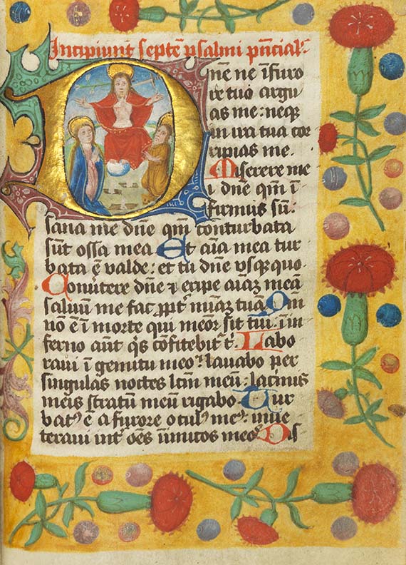  Manuskripte - Stundenbuch auf Pergament. Flandern - Weitere Abbildung