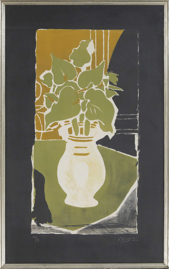 Georges Braque - Feuilles, Couleur, Lumière - Rahmenbild