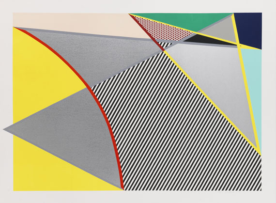 Roy Lichtenstein - Imperfect 67 5/8" x 91 1/2"