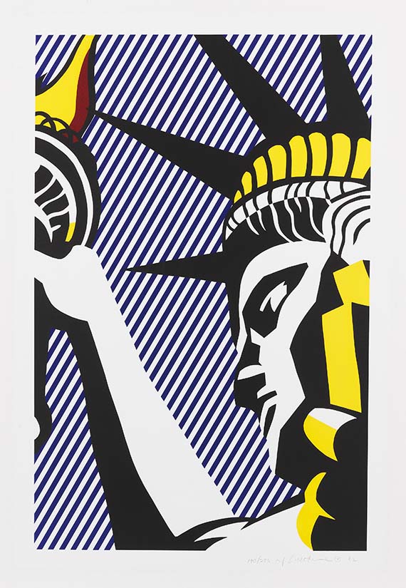 Roy Lichtenstein - I love liberty
