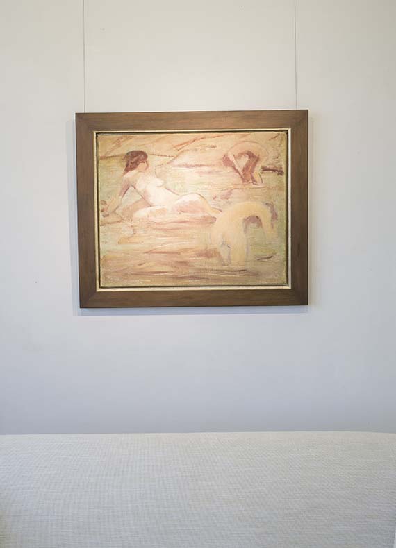 Otto Mueller - Drei badende Mädchen - Weitere Abbildung
