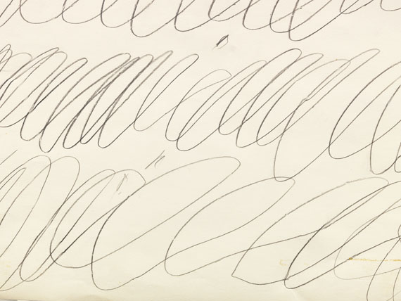 Cy Twombly - Untitled (Drawing for Manifesto of Plinio) - Weitere Abbildung