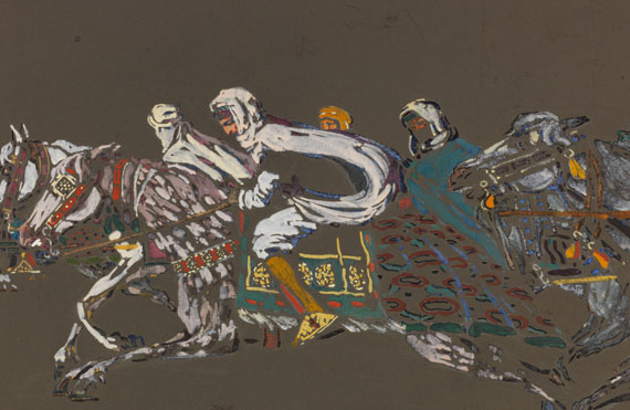 Wassily Kandinsky - Reiter (Arabische Reiter) - Weitere Abbildung