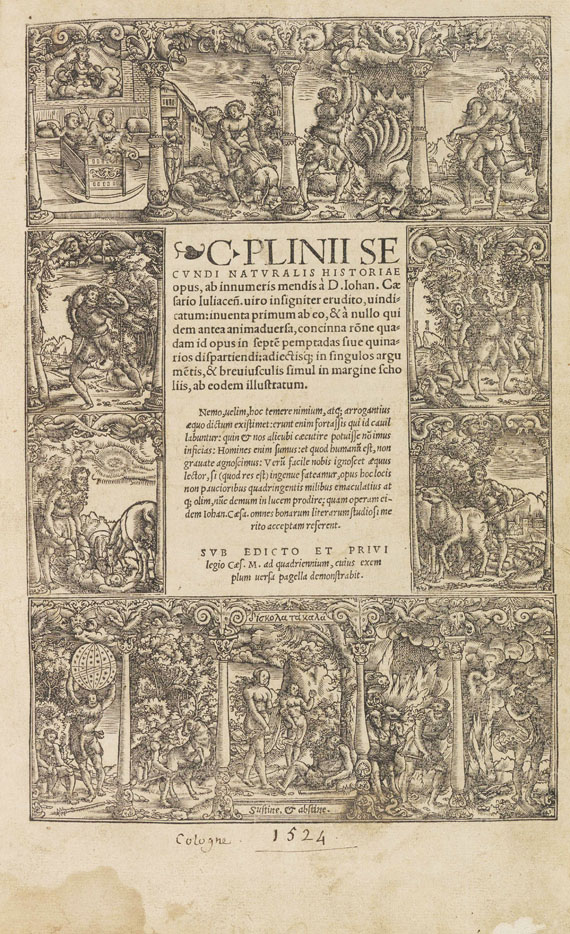 Gaius Plinius Secundus - Naturalis historiae opus