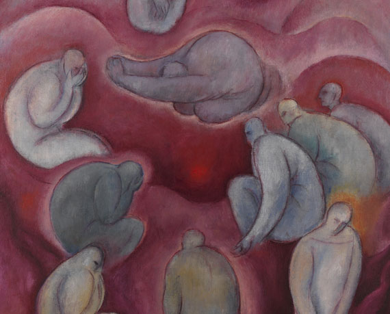 Albert Bloch - Eine Gruppe - Gethsemane - Weitere Abbildung