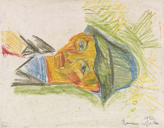 Ernst Ludwig Kirchner - Bauern auf der Alp - Weitere Abbildung