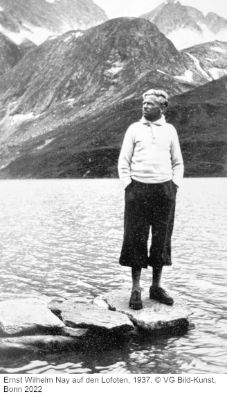 Ernst Wilhelm Nay - Menschen in den Lofoten - Weitere Abbildung