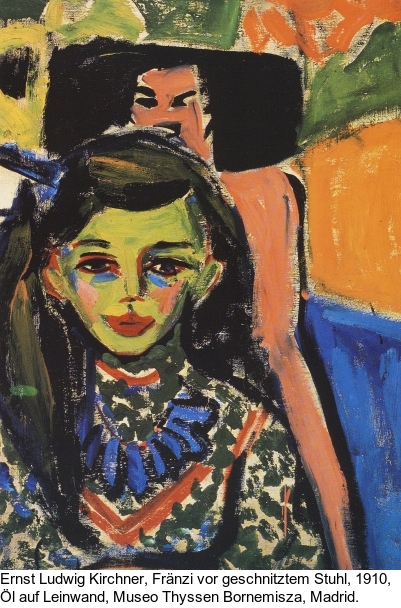 Ernst Ludwig Kirchner - Zwei am Tisch sitzende Mädchen - Weitere Abbildung