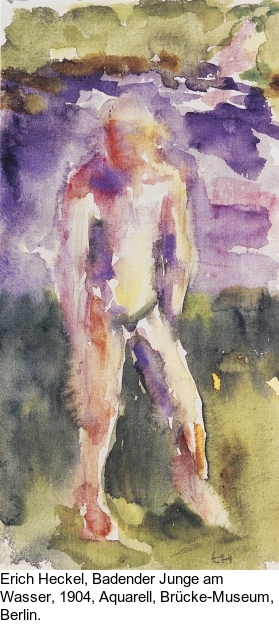 Ernst Ludwig Kirchner - Badender Junge - Weitere Abbildung